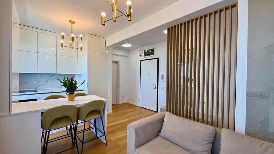 Apartament cu 2 camere decomandat, mobilat în Herăstrău