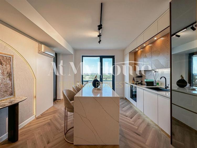 Apartament cu 3 camere decomandat, mobilat în Pipera