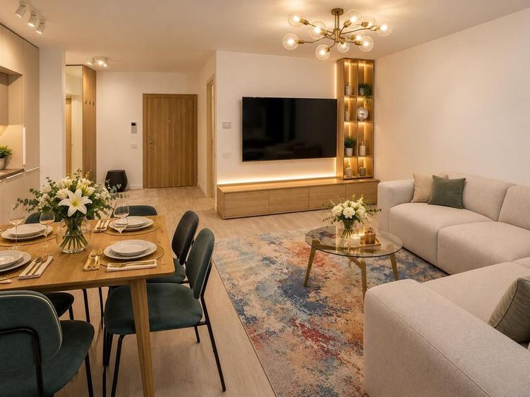 Apartament cu 2 camere decomandat, mobilat în P-ta Presei Libere