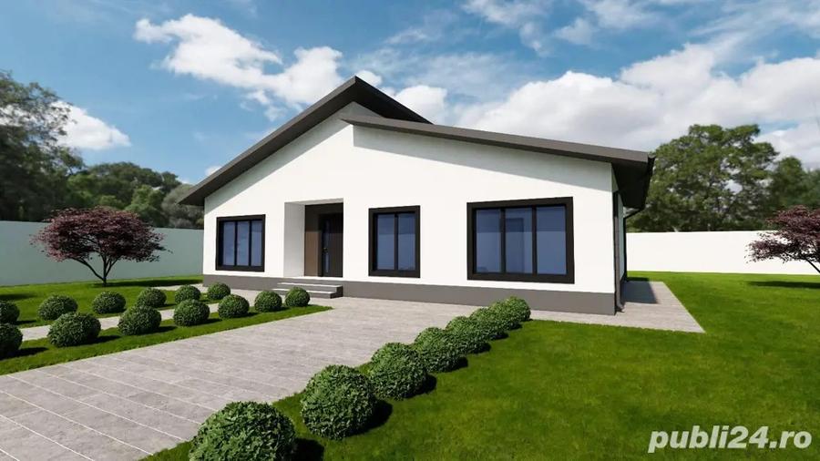 Casă cu 4 camere cu Teren 400 Mp în Central