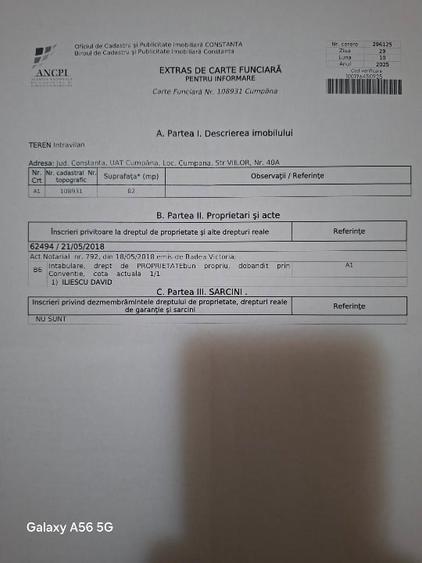 Casă individuală cu 3 camere cu Canalizare în Cumpăna