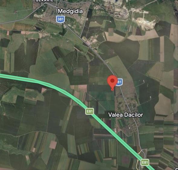 Teren Agricol Valea Dacilor Medgidia , 2.46 Hectare in arenda la Mitroi . - 3