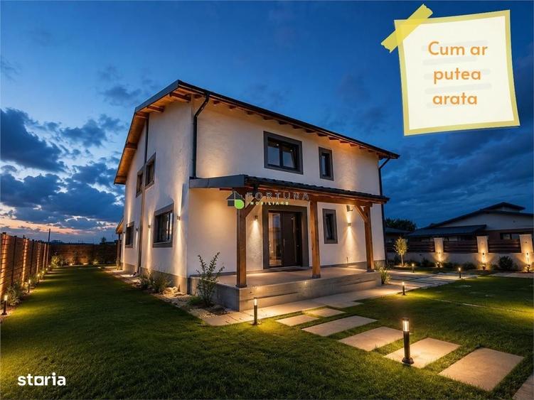Casă cu 4 camere în Noua