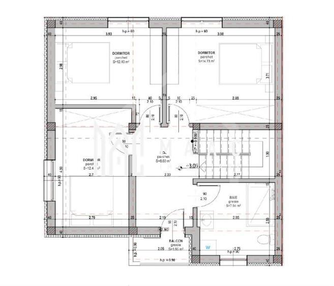 Duplex cu 4 camere cu Canalizare în Șura Mare