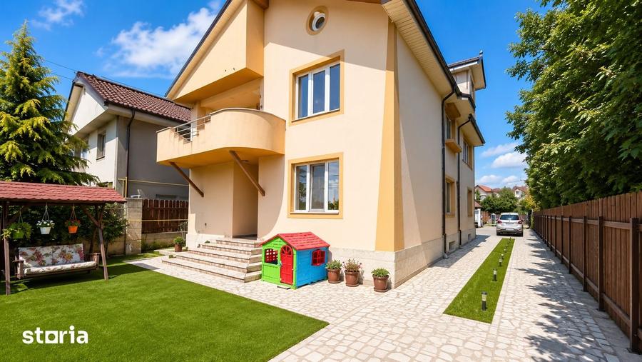 Casă cu 8 camere cu Teren 500 Mp în Câmpineanca