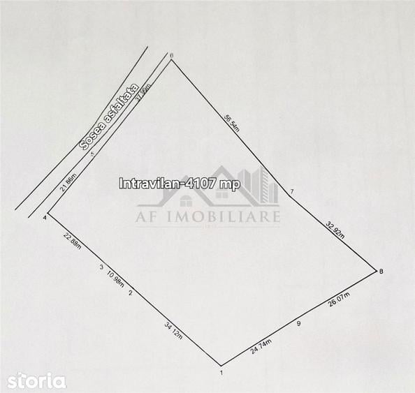 Teren de 4107 mp, în Ciurea