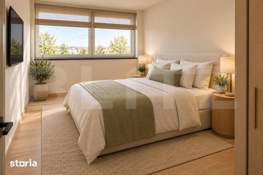 Apartament cu 3 camere în Nord