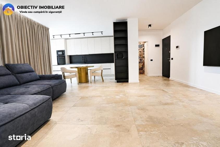 Apartament cu 3 camere semidecomandat în Est
