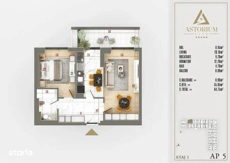Apartament cu 2 camere în Theodor Pallady — fotografia 3