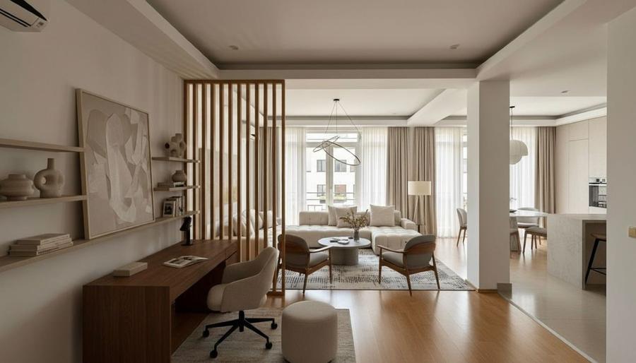 Apartament cu 2 camere decomandat, mobilat în Central