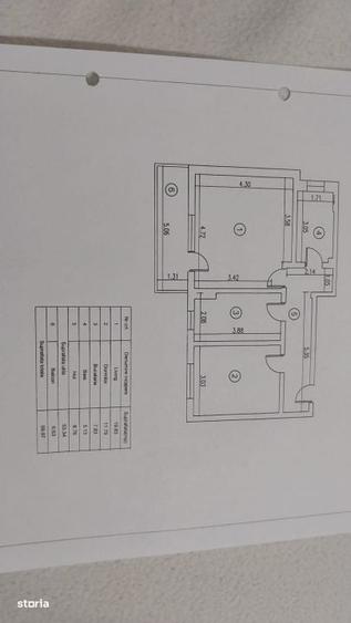Apartament cu 2 camere decomandat în Central