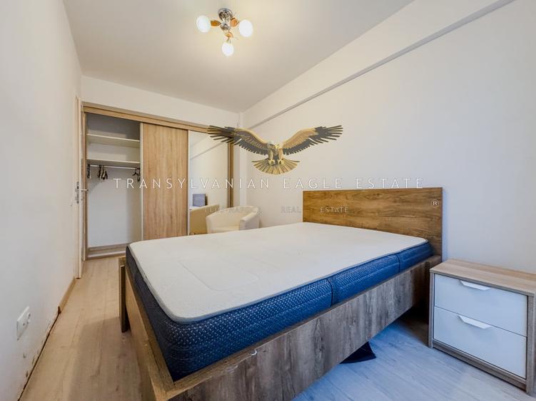 Apartament cu 2 camere semidecomandat, mobilat în Între Lacuri