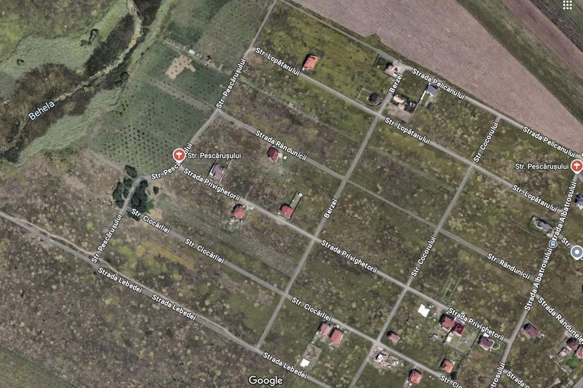 Teren Construcții intravilan de 916 mp, în Exterior Nord