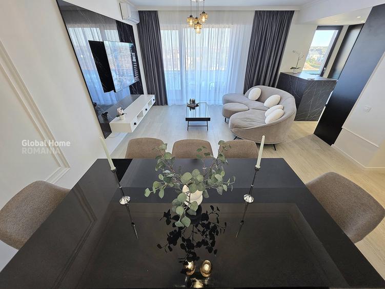 Apartament cu 3 camere decomandat, mobilat în Pipera