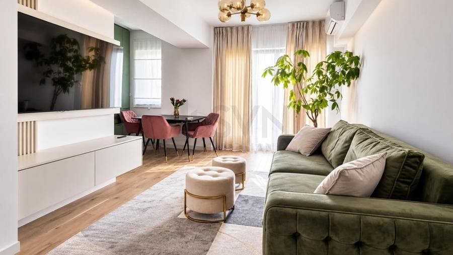 Apartament cu 2 camere decomandat, mobilat în Pipera