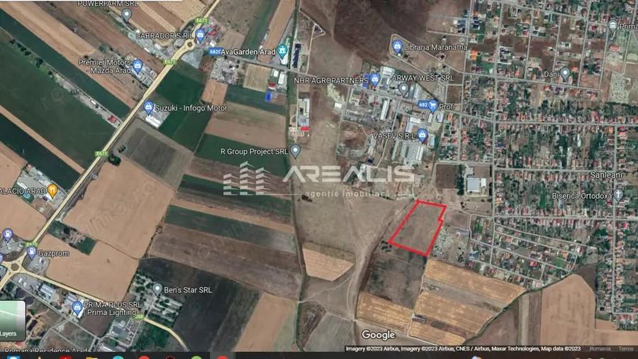 Teren de 31000 mp, în Sânleani