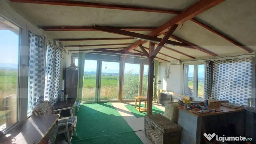 Casă cu 2 camere cu Teren 450 Mp în Dobolii de Jos
