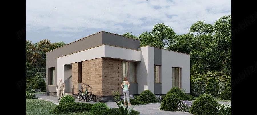 Casă cu 4 camere cu Teren 450 Mp în Exterior Vest