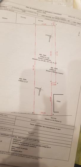 Teren de 1439 mp, în Ohaba-Forgaci