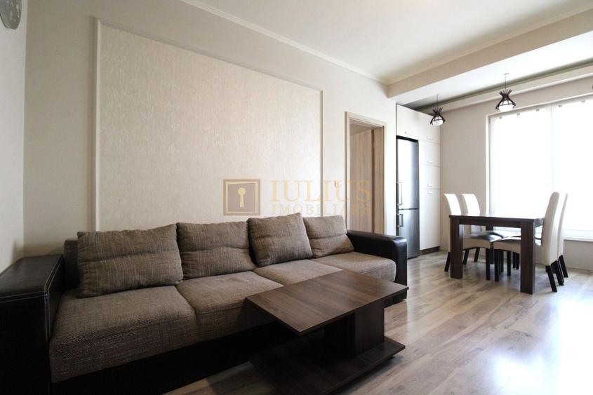 Apartament cu 2 camere semidecomandat, mobilat în Fratelia