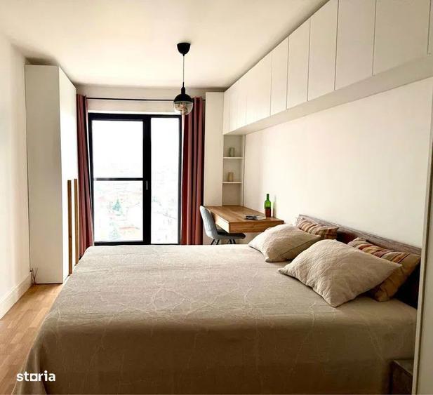 Apartament cu 2 camere, mobilat în Tei