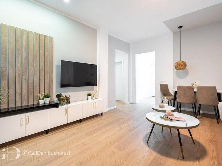 Apartament cu 2 camere decomandat, mobilat în Cișmigiu
