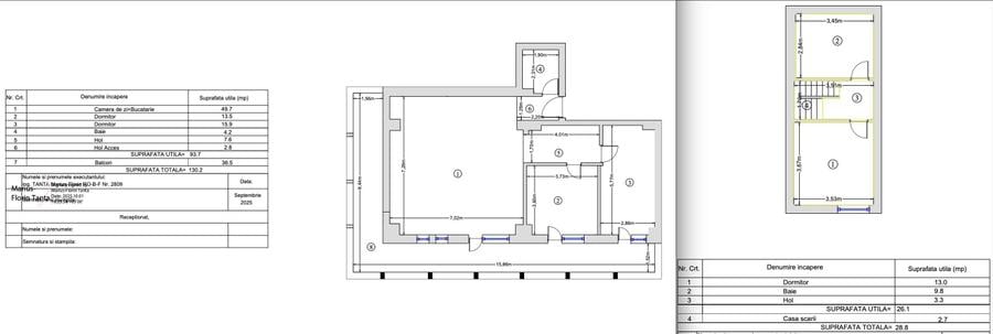 Apartament cu 4 camere decomandat în Sud
