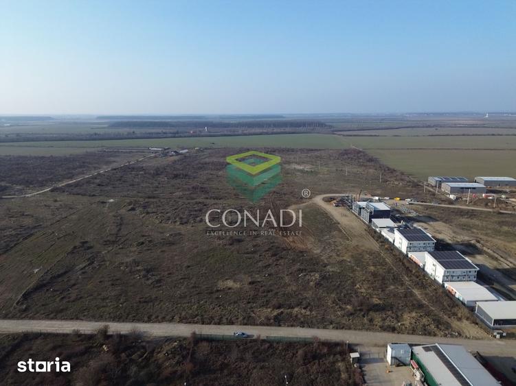 Teren de vanzare cu autorizatie pentru 2 hale - Otopeni - 10.000 mp - 15
