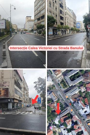 Apartament cu 3 camere decomandat în Calea Victoriei