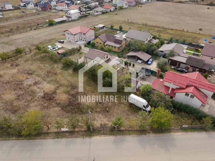 Teren Construcții intravilan de 1158 mp, în Jucu de Mijloc