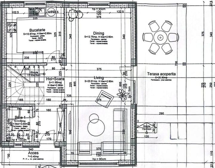 Casă cu 4 camere cu Teren 600 Mp în Berceni