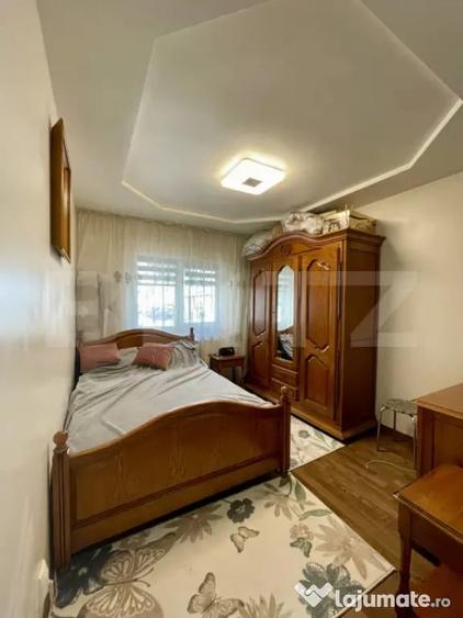Apartament cu 3 camere semidecomandat, mobilat în Burdujeni