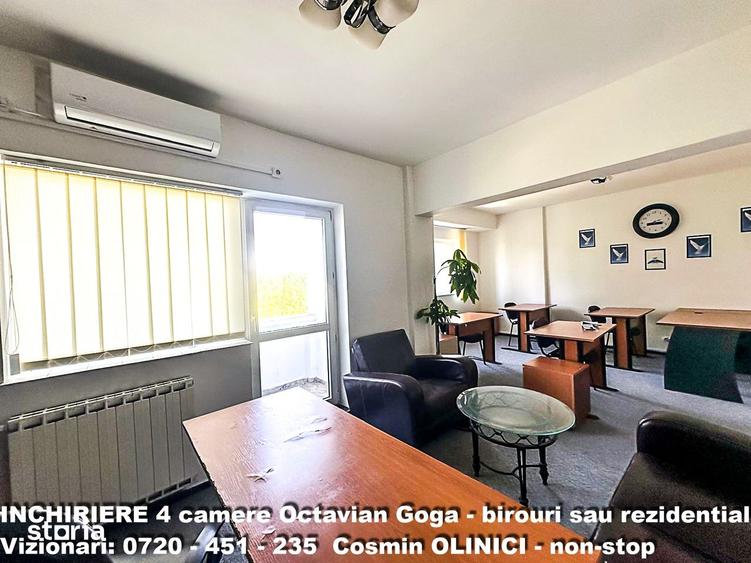Inchiriere 3 camere Octavian GOGA ideal birouri sau rezidential - 9