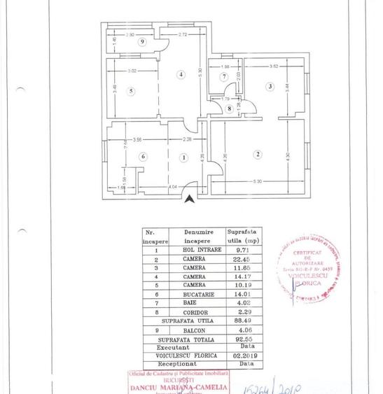 Apartament cu 3 camere, mobilat în Decebal