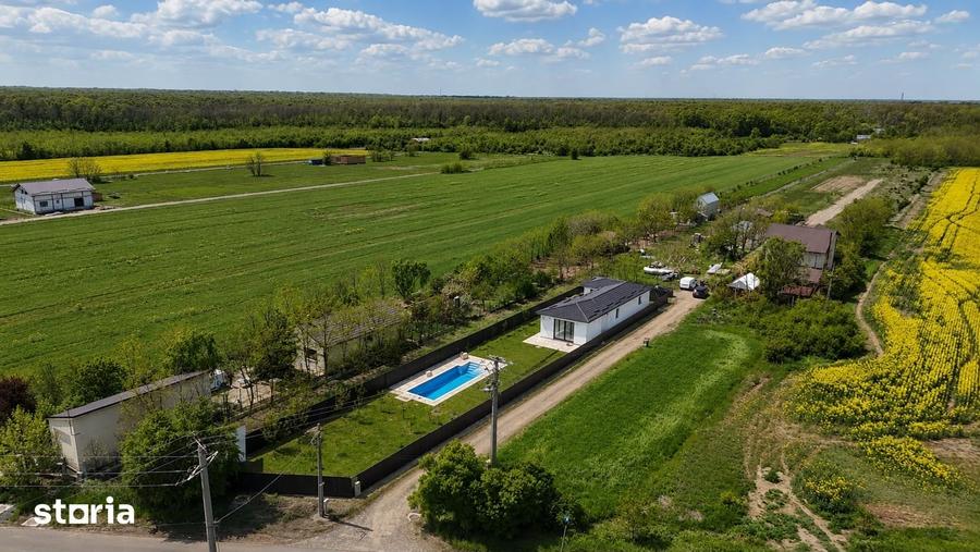 Casă cu 3 camere cu Teren 900 Mp în Gruiu