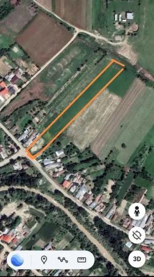 Teren de 7444 mp, în Tătăranu