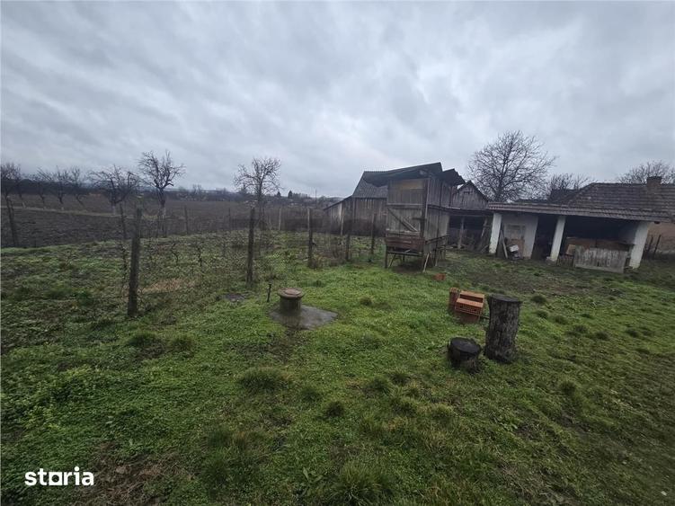 Casă cu 2 camere cu Teren 2685 Mp în Curtuișeni