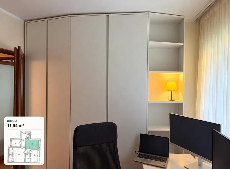 Apartament cu 3 camere semidecomandat în Drumul Taberei