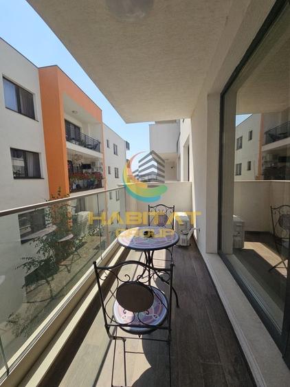 Apartament cu 2 camere nedecomandat, mobilat în Pipera