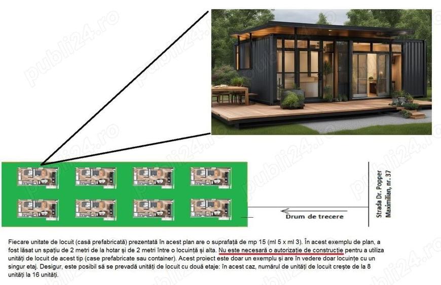 Teren de 330 mp, în Unirii