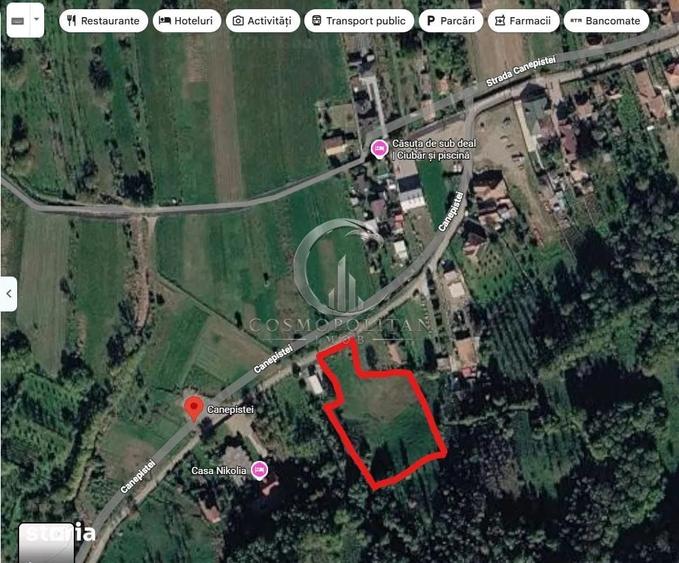 Teren Construcții intravilan de 7300 mp, în Măgura