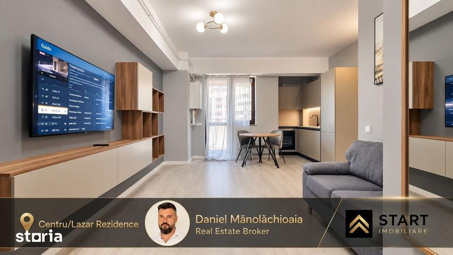 Apartament 3Camere Nou Centru Lazar Parcare Subterana 695 euro/luna - 3