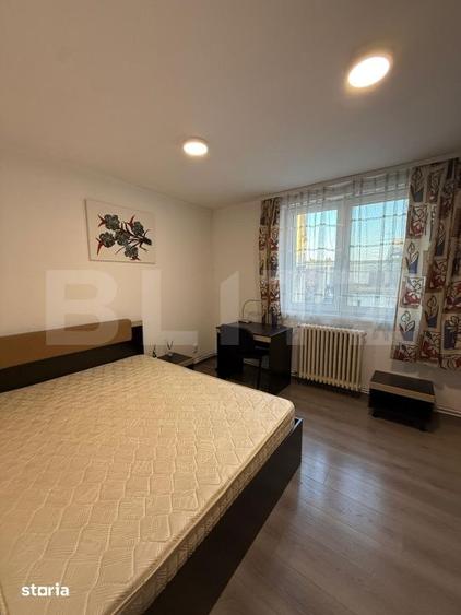 Apartament cu 2 camere, mobilat în Central