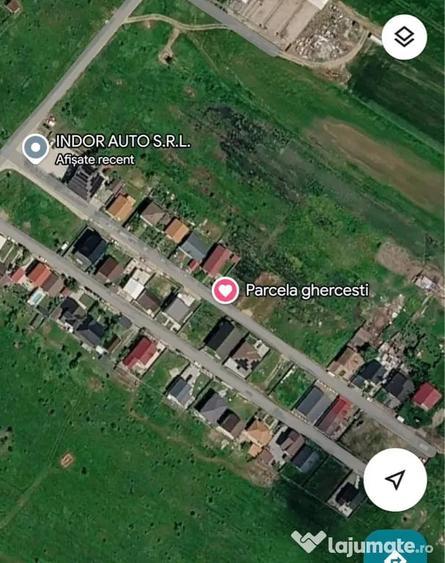 Teren de 400 mp, în Ghercești