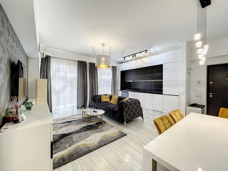 Apartament cu 2 camere semidecomandat, mobilat în Zorilor