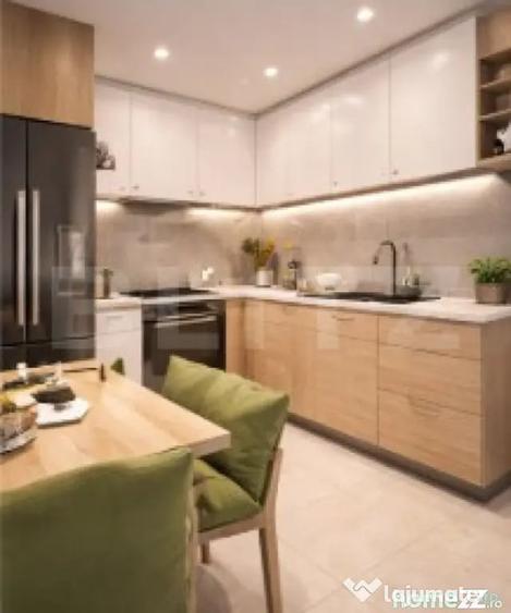 Apartament cu 2 camere semidecomandat în Calea Moldovei