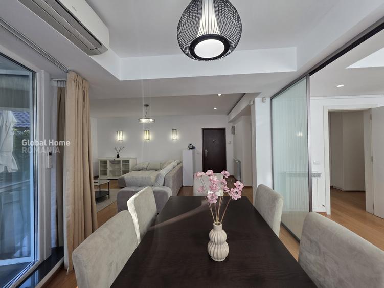 Apartament cu 4 camere semidecomandat, mobilat în Voluntari