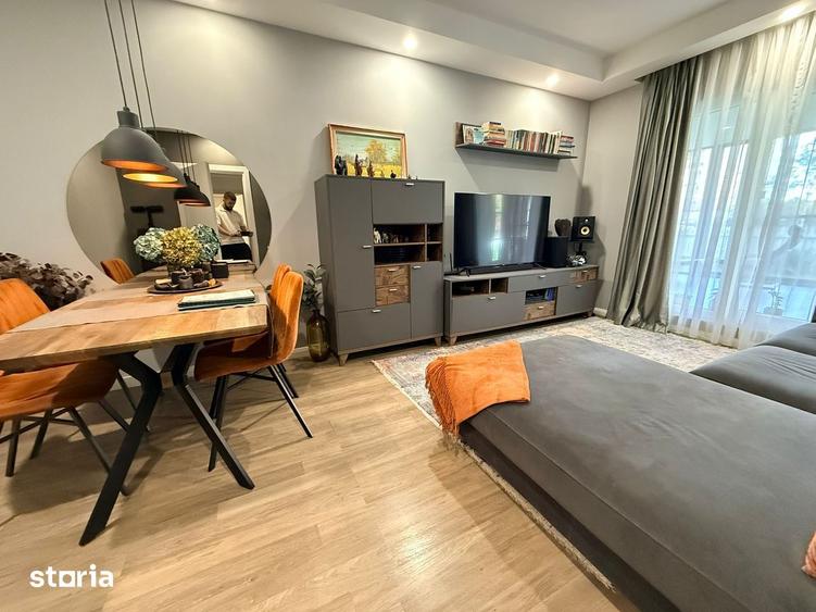 Apartament cu 2 camere, mobilat în Ștefăneștii de Jos