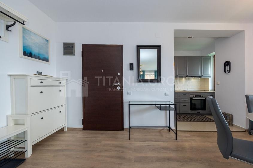 Apartament cu 2 camere semidecomandat, mobilat în Drumul Poienii