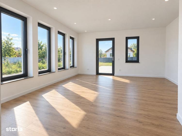 Casă cu 2 camere cu Teren 400 Mp în Clinceni